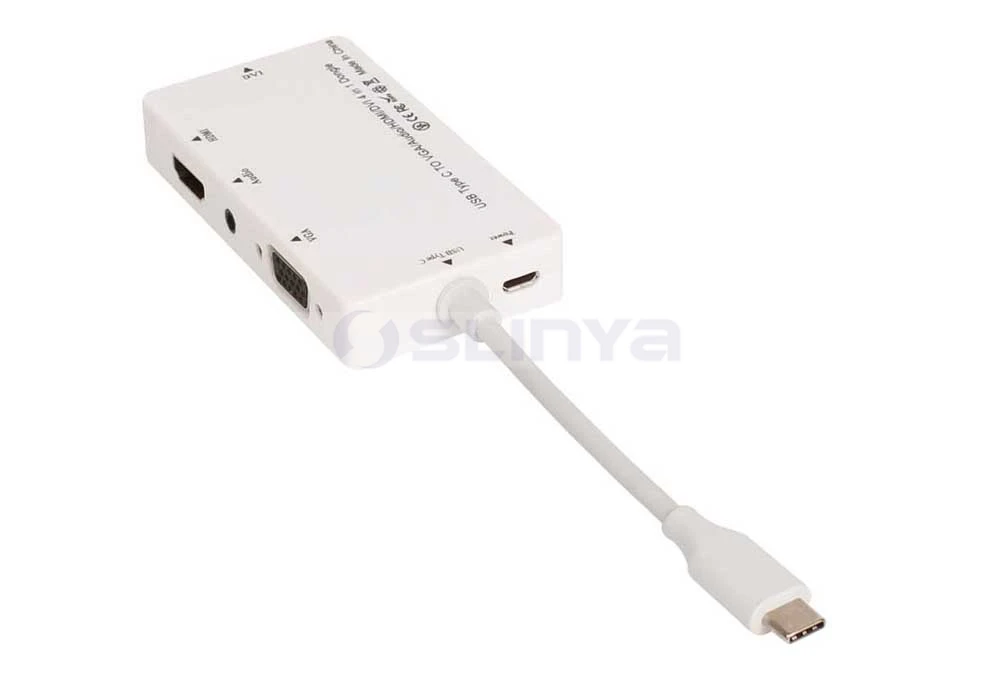 TYPE-C TO VGA+AUDIO+HDMI+DVI 8039 170621 (1)
