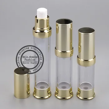 

Free shipping, 20pcs,30ml PP+PET High-grade vacuum bottles,high-end cosmetics packaging materials,emulsion refillable bottles