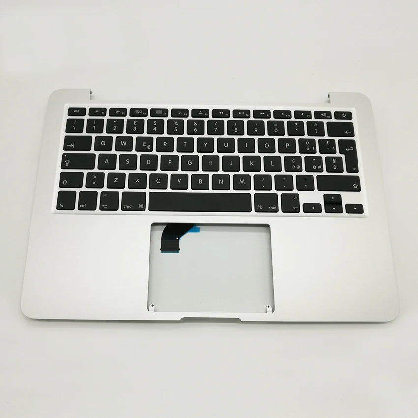 

New Topcase For Macbook Pro Retina 13.3 " A1502 top case with IT Italian Italy Keyboard & Backlight 2015 2016