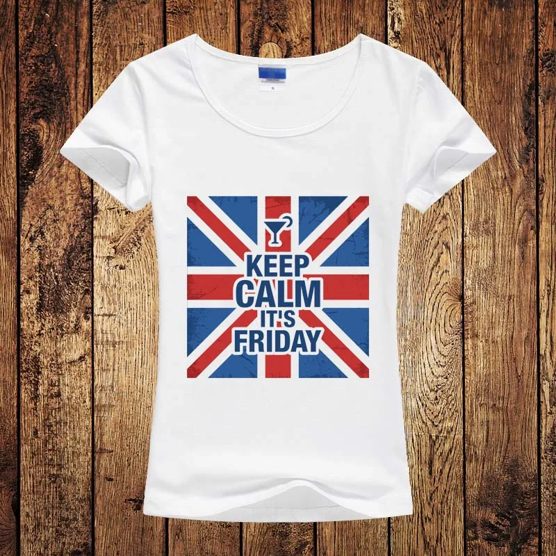 New Arrival Flag T Shirt Women Summer Fashion British Flag Printed T