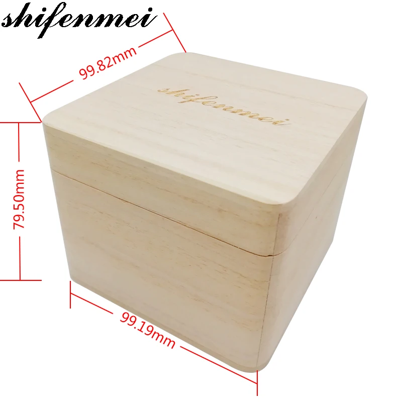 Shifenmei Высококачественная деревянная коробка с часами 1 шт. коробка и деревянная коробка с фирменной модной Gif коробкой