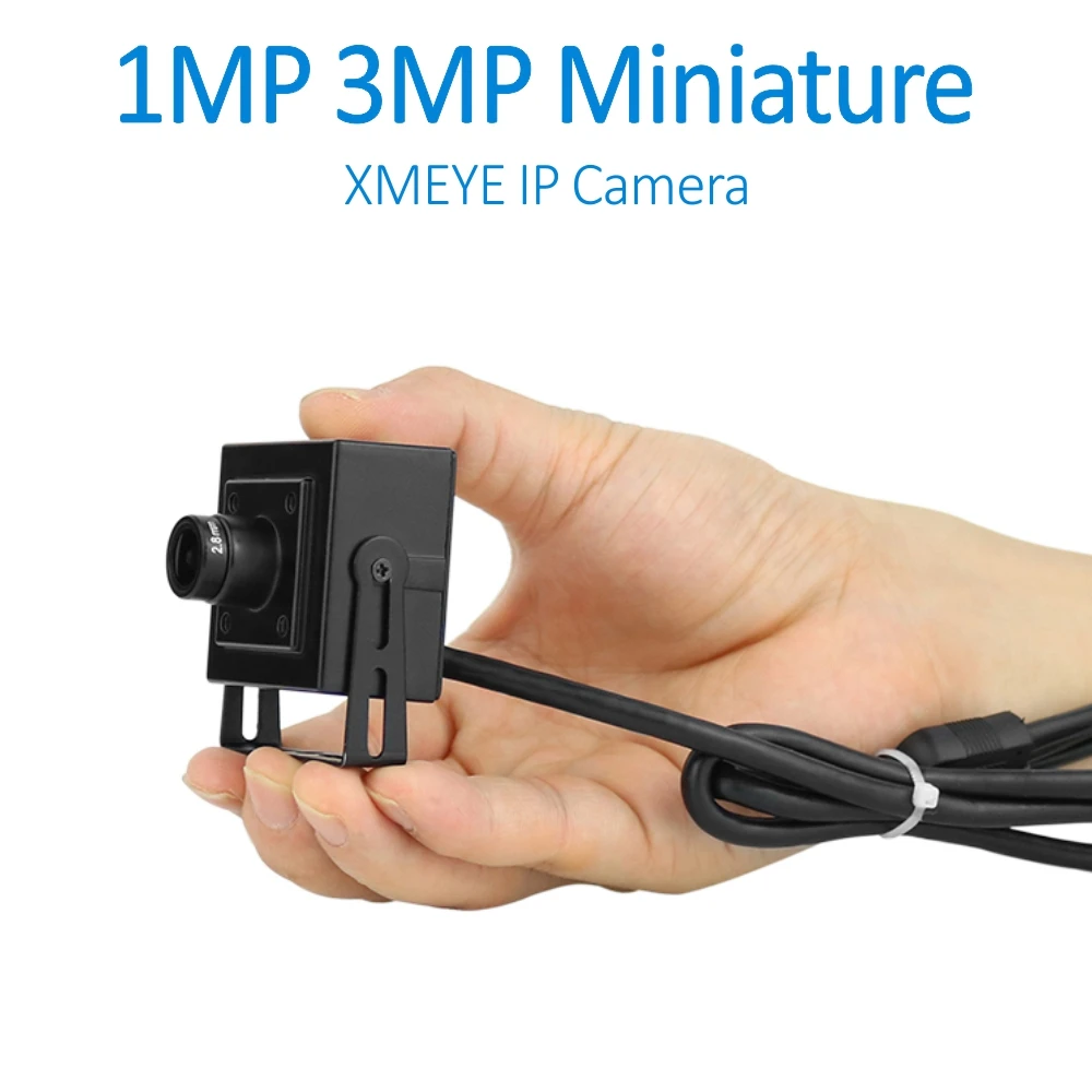 Миниатюрная IP камера doerguin XMEYE APP 1MP 3MP Onvif с широким углом обзора объективом 2 8 мм и