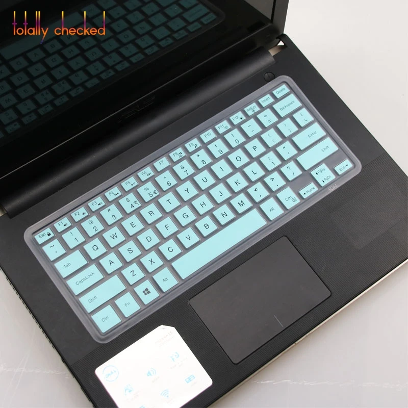 Силиконовая защита для клавиатуры ноутбука чехол Dell Inspiron 15 7000 7572 7570 7568 6