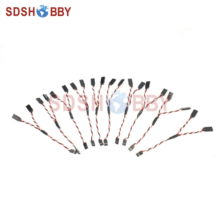 10 шт. * Сверхмощный 22 #/22AWG сервопривод витой провод Y кабель 150 мм|servo cable|servo wireservo y |