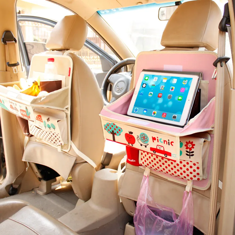 New-Cartoon-Folded-Car-Organizer-Back-Seat-Multi-Pocket-Storage-Box-Bag-Touch-IPAD-Hanging-Holder