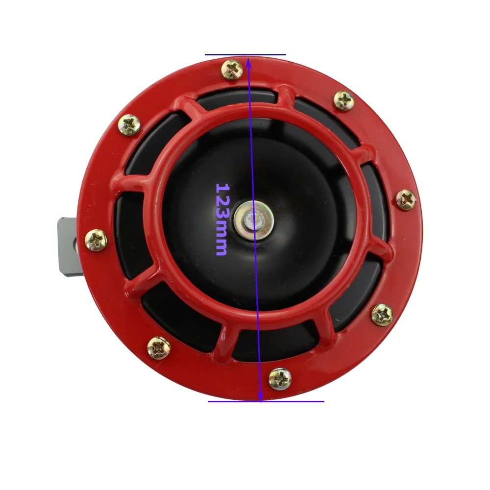 Громкий звук Рог компактный для мотоцикла Автомобильная сирена двойной тон Электрический насос Авто Рог LB002