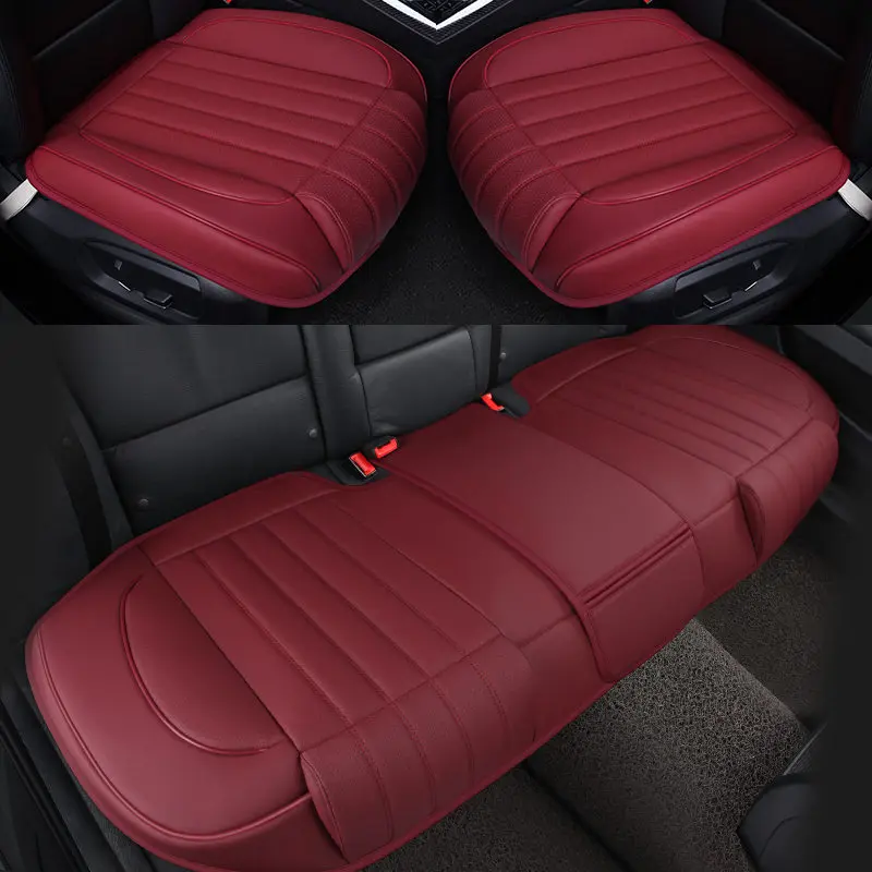 Автомобильные подушки для сиденья автомобиля pad стайлинга автомобилей сиденья для Mazda 3/6/2 MX-5 CX-5 CX-7 CX-4 Familia Premacy atenza - Название цвета: 1 set