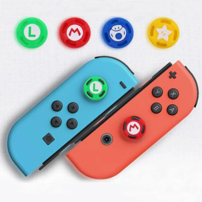 Силиконовый чехол для джойстика Zelda Mario Navy Switch Lite NS JoyCon Controller Joy Con Joypad|Запасные