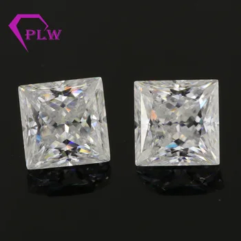

Whole sale price 0.8 carat 5*5 mm D color moissanite 3ex VVS for ring bracelet necklace earring from Provence jewelry