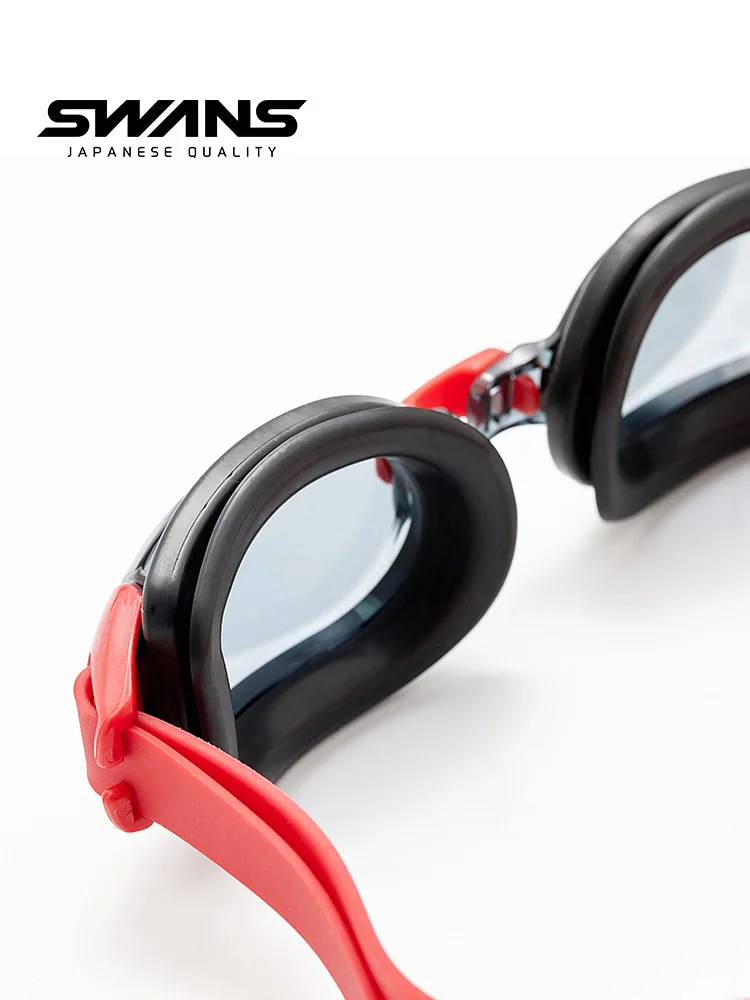 Японские Лебеди SW-29 очки для плавания, очки для близорукости, анти-туман, Профессиональные Водонепроницаемые силиконовые очки для плавания для мальчиков и девочек, очки для плавания для близорукости