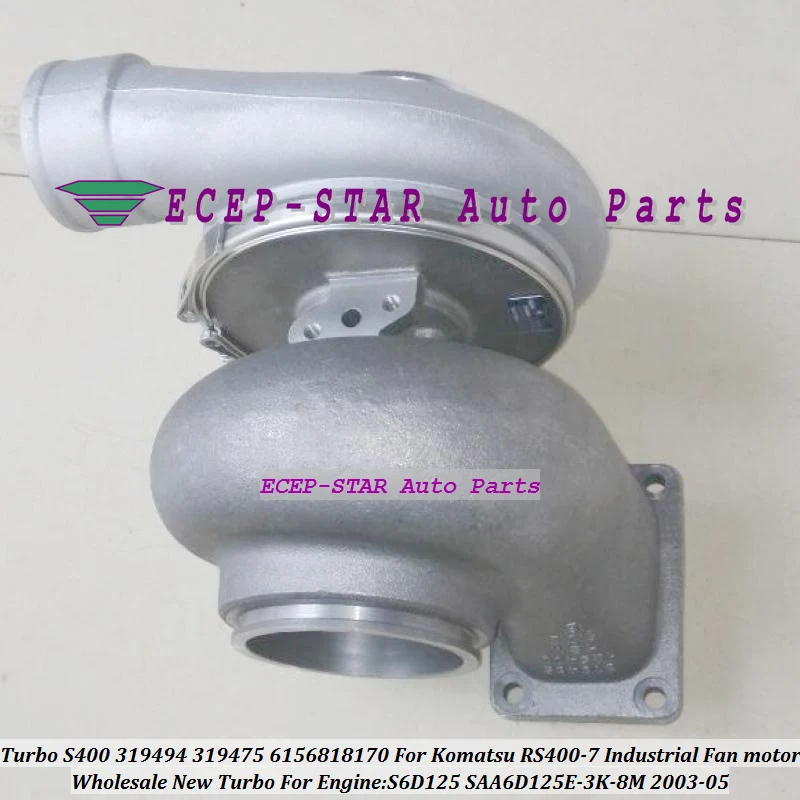 Turbo S400 319494 319475 6156818170 For Komatsu RS400-7 Industrial Fan motor (3)