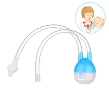 

1PCS New Born Baby Vacuum Suction Nasal Aspirator Safety Nose Cleaner infantil Nose Up aspirador nasal For Baby Care Products