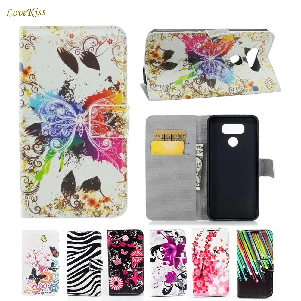 

Flower Leather Wallet Cases For LG G5 H860 H850 H820 LS992 H845 Phone Case Fundas Back Cover Shell Bag Card Holder Coque Capa
