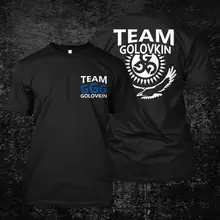 GGG Gennady Golovkin командная футболка boxinger классная Повседневная хлопковая футболка с коротким рукавом модная футболка с принтом для мужчин Harajuku