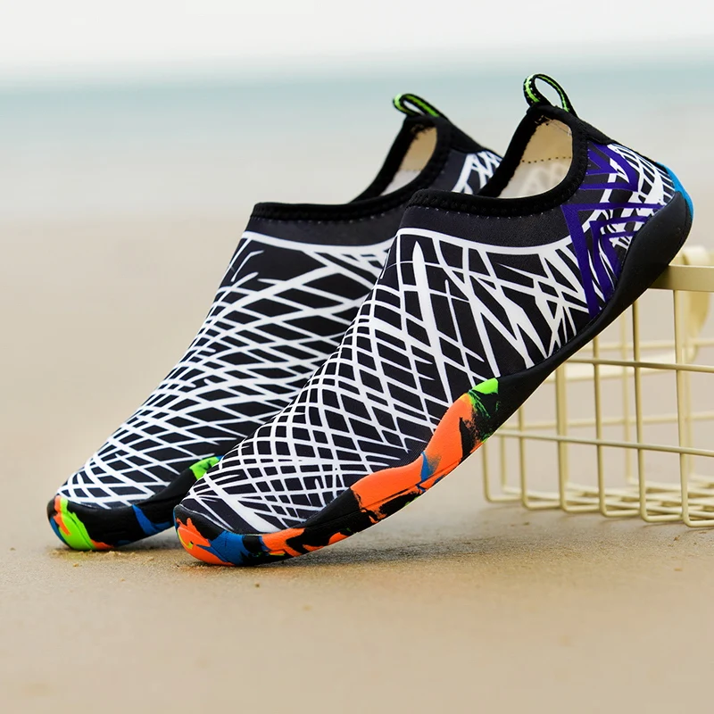 Adult Unisex Flats Water Shoes Outdoor Swimming Soft