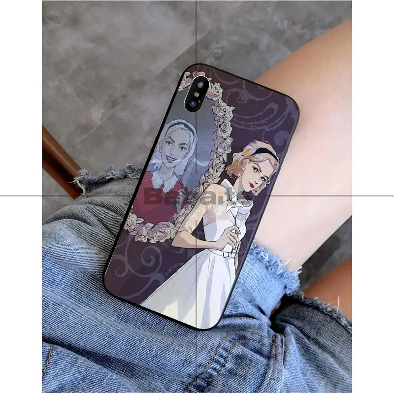 Babaite Chilling adventures of Sabrina TPU Мягкий силиконовый черный чехол для iPhone X XS MAX 6 6s 7 7 plus 8 8 Plus 5 5S SE XR - Цвет: A5