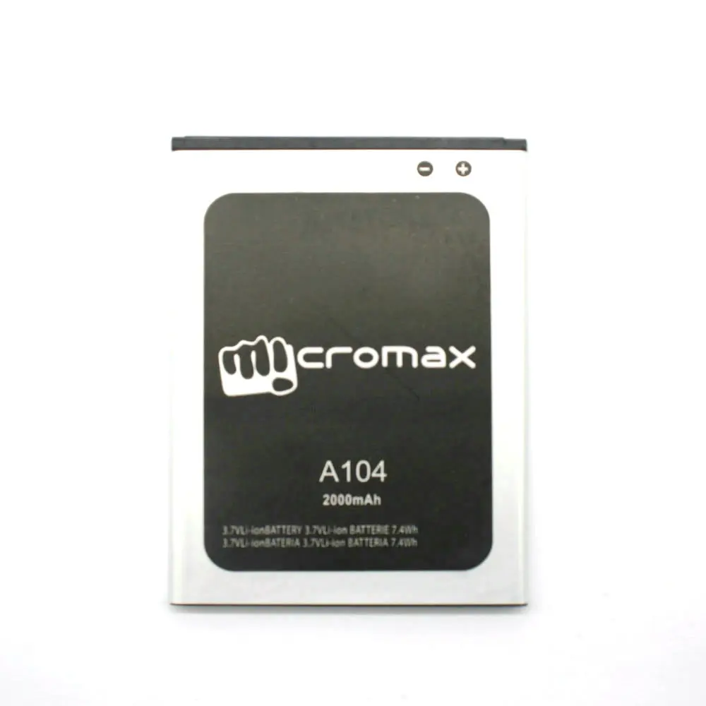 

1Pcs High Quality New Original Micromax A104 Battery for Micromax A104 Mobile Phone in stock + Track Code