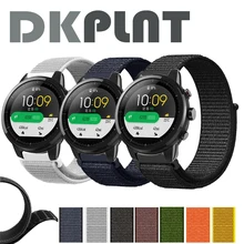 DKPLNT Nylon Woven Watch Strap With Quick Release Watch band for Amazfit 2 for Xiaomi Huami Amazfit Pace Bracelet 22mm