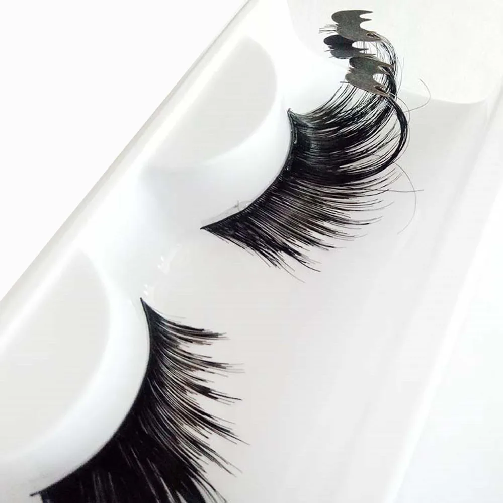 A pair Women 's Halloween Party Party Makeup Art Black Bats False