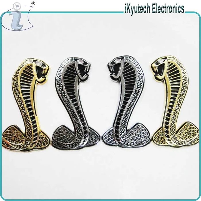 Metal car stickers Mustang Cobra standard motorcycle personalized 3D stereoscopic conversion | Автомобили и мотоциклы
