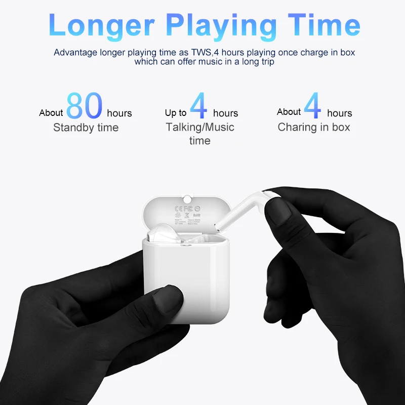Langsdom T7RX Wireless Earphone for Phone Touch Control Bluetooth Headphone TWS Bluetooth Earbuds w