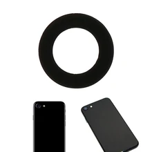 Стеклянная крышка объектива задней камеры телефона с клейкой наклейкой для iPhone 7 4,7 дюйма