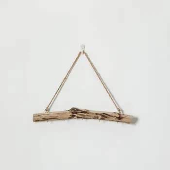 

Vintage Driftwood Storage Hanging Rack Key Jewelry Door Hook Household Wall Holder Rack Crafts