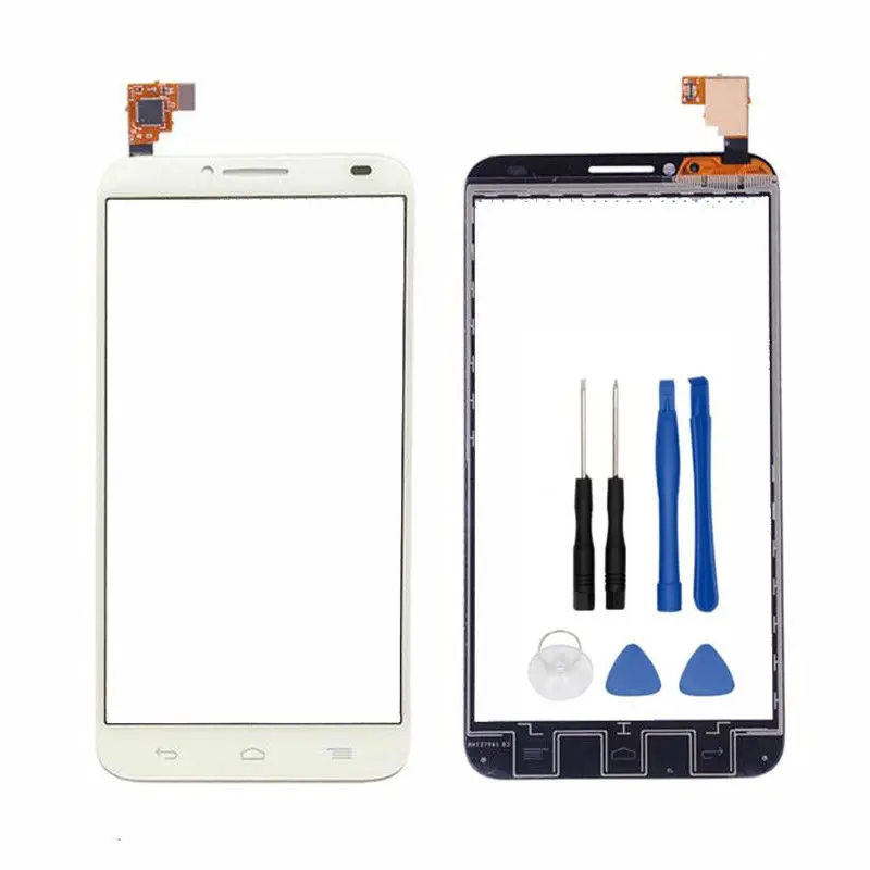 Touch-Screen-Digitizer-For-Alcatel-One-Touch-Idol-2-6037-OT6037-6037Y-TouchScreen-Front-Glass-Panel