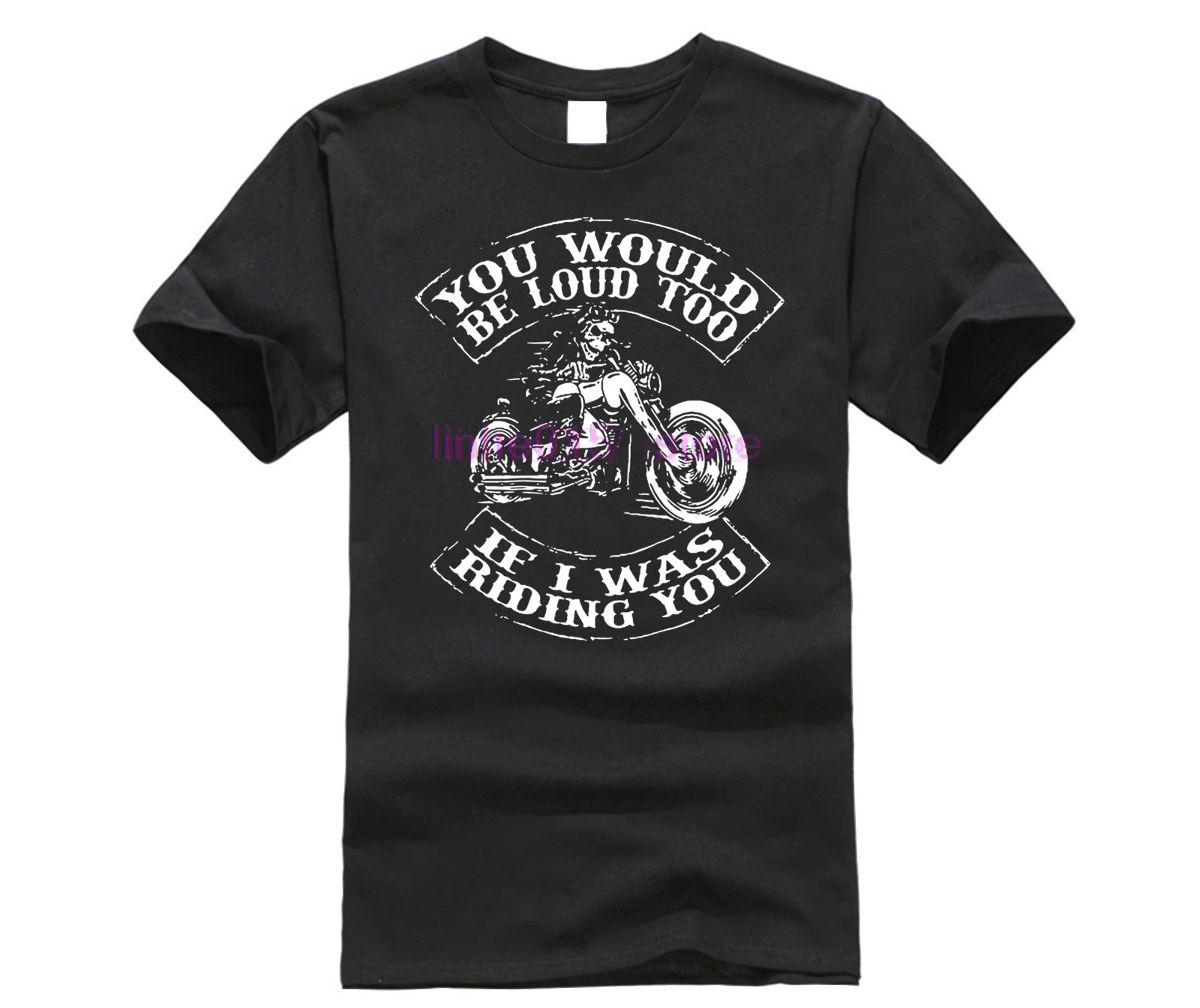Возьмите 2019 бренд для мужчин рубашка вы были бы слишком громким, если бы я был верхом вы футболка мотоцикл