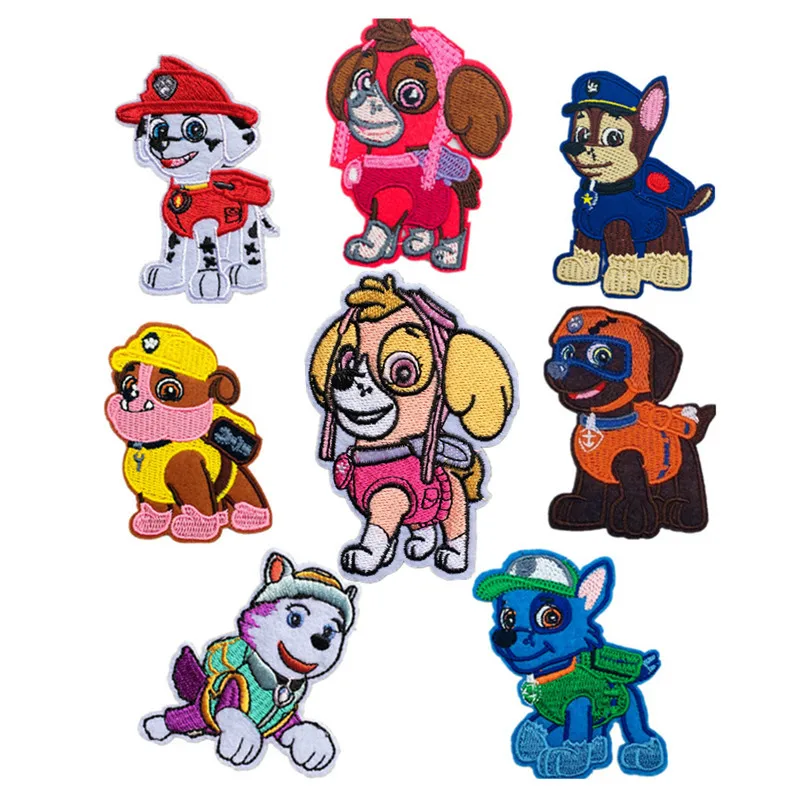 2018 June New Multicolor Dog Embroidery Cloth Patch Children