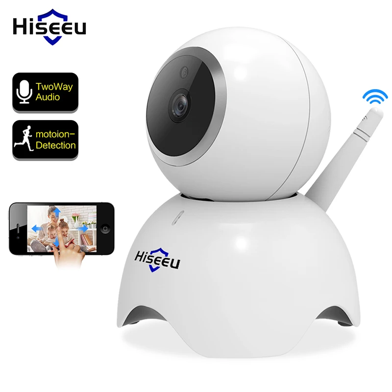 

Hiseeu Wifi Camera 1080P 2M Home Security Wireless IP Surveillance IR Night Vision Network Camera Mobile Monitoring Baby Monitor