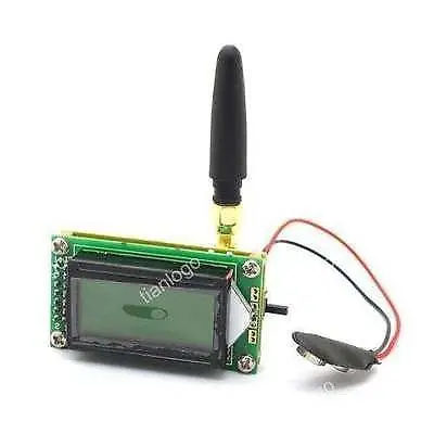 

High Precision 1-500MHz Frequency Counter METER + Antenna for Ham Radio Hobbist