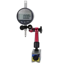 2 шт. Индикатор цифрового набора 0-12,7 мм/0,01 с мини магнитный держатель датчик штангенциркуль, измерительные инструменты