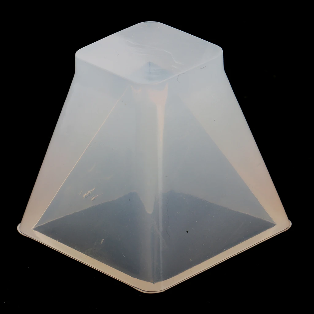 Силиконовая форма в виде пирамиды для рукоделия Полимерная глина смола|molds for resin