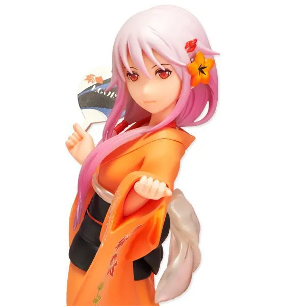 

J.G Chen Anime Guilty Crown Inori Yuzuriha kimono ver.1/8 Scale Figure Collectible Model Toy 20cm Gifts