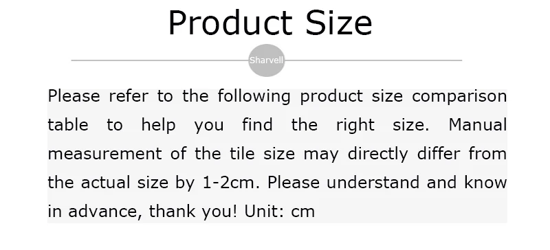 Product Size