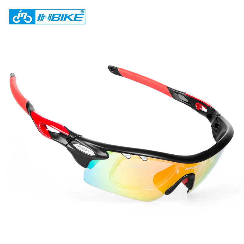 INBIKE Sport Polarized Cycling Glasses 5 Lens Clear MTB Bike Glasses Eyewear Outdoor Sport Running Driving Sunglasses Men Women INBIKE Sport Polarized Cycling Glasses 5 Lens Clear MTB Bike Glasses Eyewear Outdoor Sport Running Driving Sunglasses Men Women