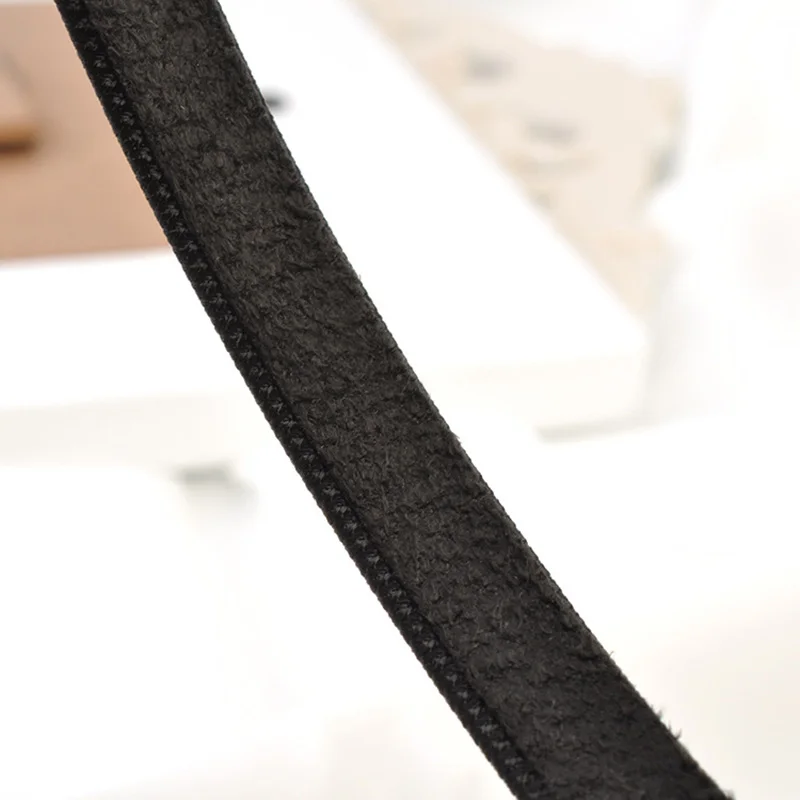 10 шт 5 мм 10 мм черная лента Grosgrain покрыты однотонные металлические повязки с бархатом, с проволочной повязки для волос, DIY аксессуары для волос