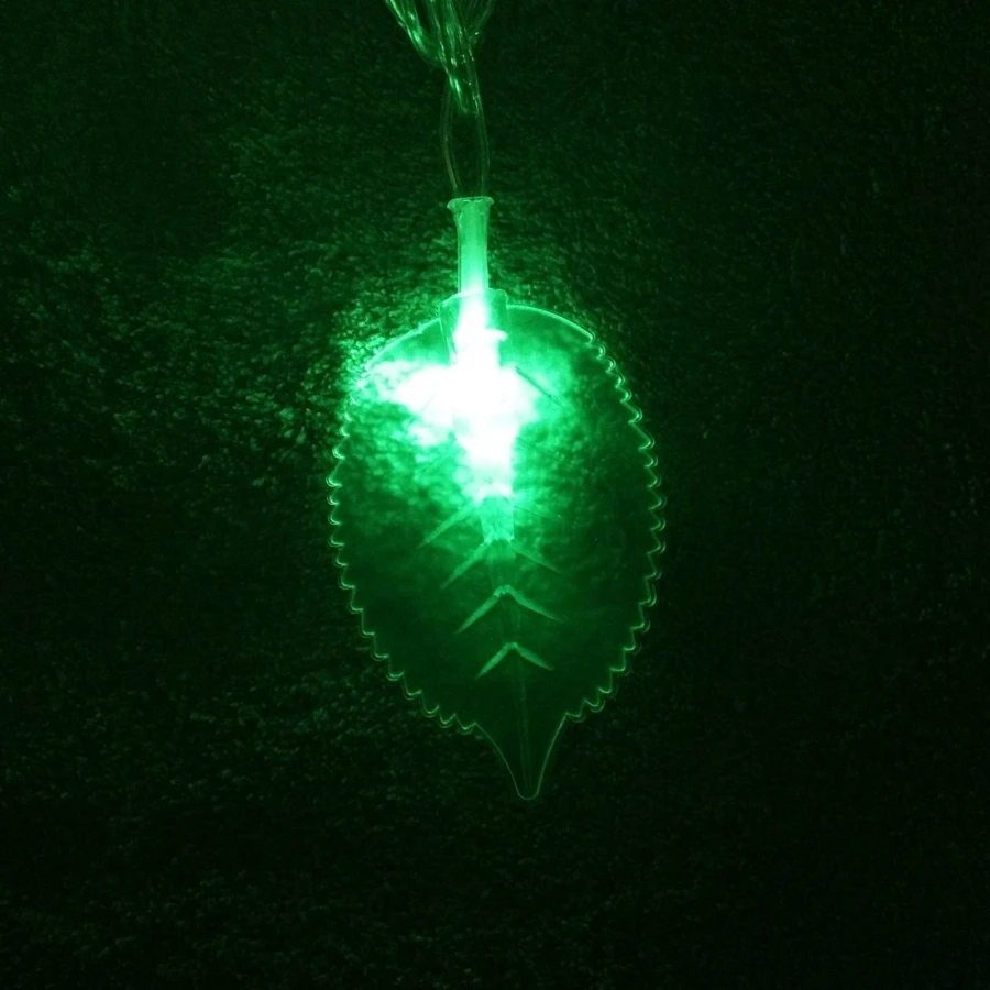 Green leaf Led String Light 9