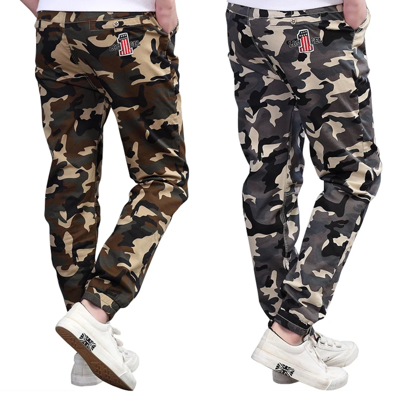 boys camouflage trousers