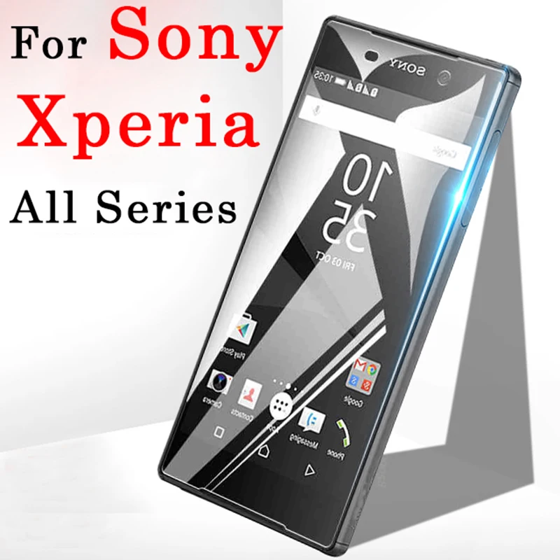 Защитное стекло для sony xperia XA1 plus ultra XA Z3 mini Защитная пленка экрана Soyn tremp X L1 XZ XZ1 XA2
