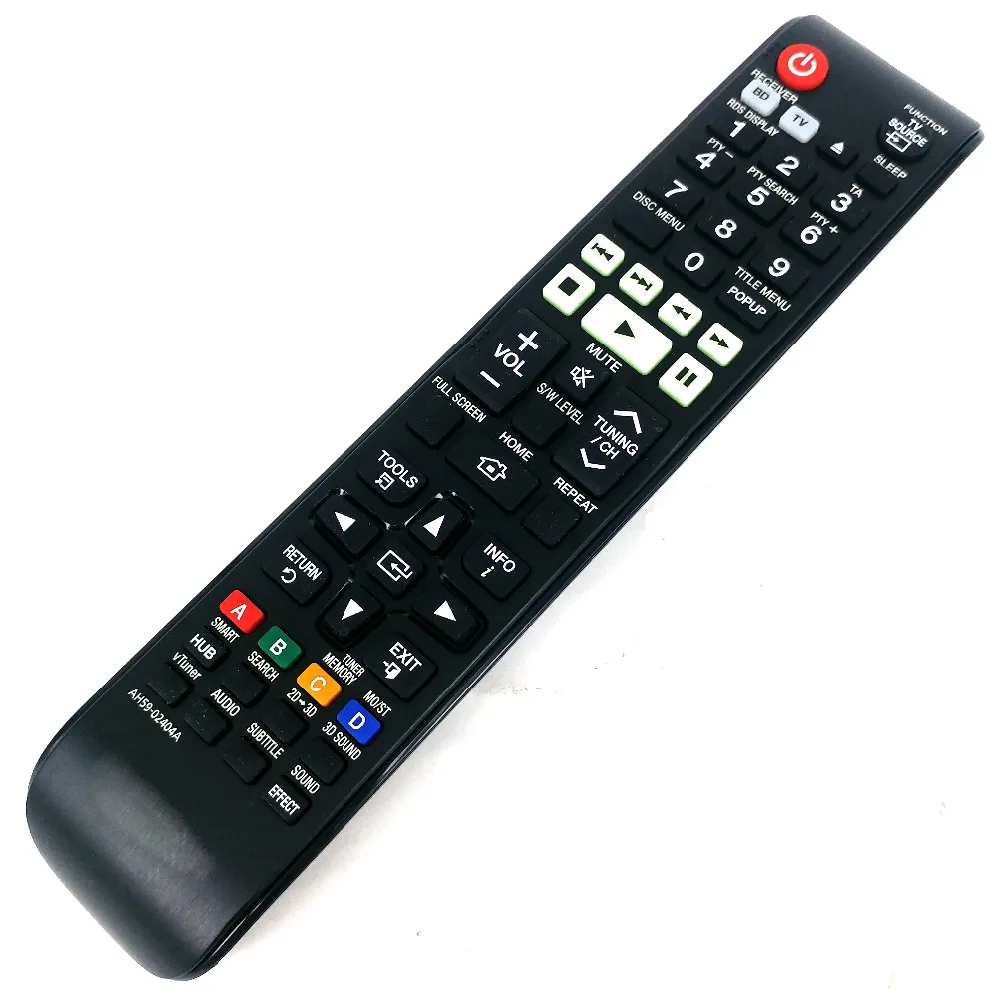 Uesd Original remote control For samsung BD/TV 3D AH59-02404A