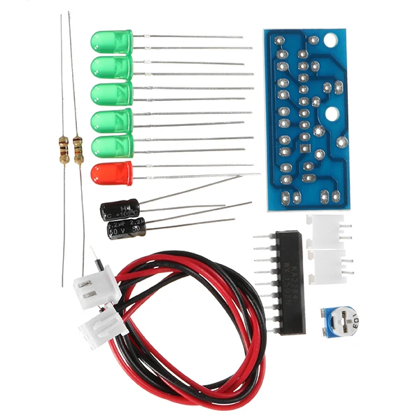 DIY KA2284 LED 3 5 V ~ 12V Индикатор уровня модуль аудио индикатор комплект электронного