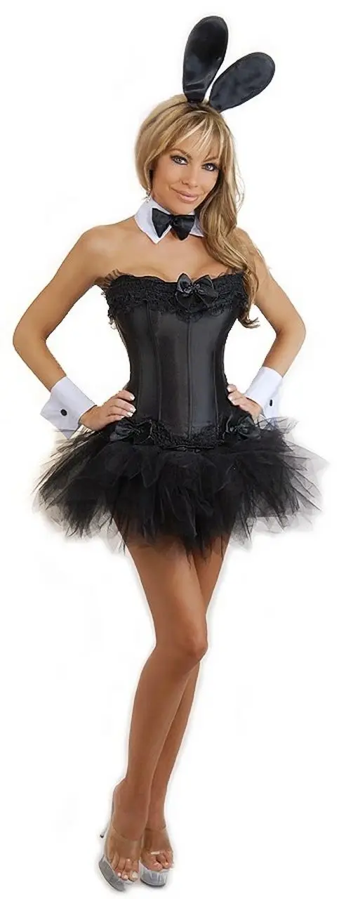 Женский сексуальный смокинг корсет Кролик костюм кролик девушка косплей ...
