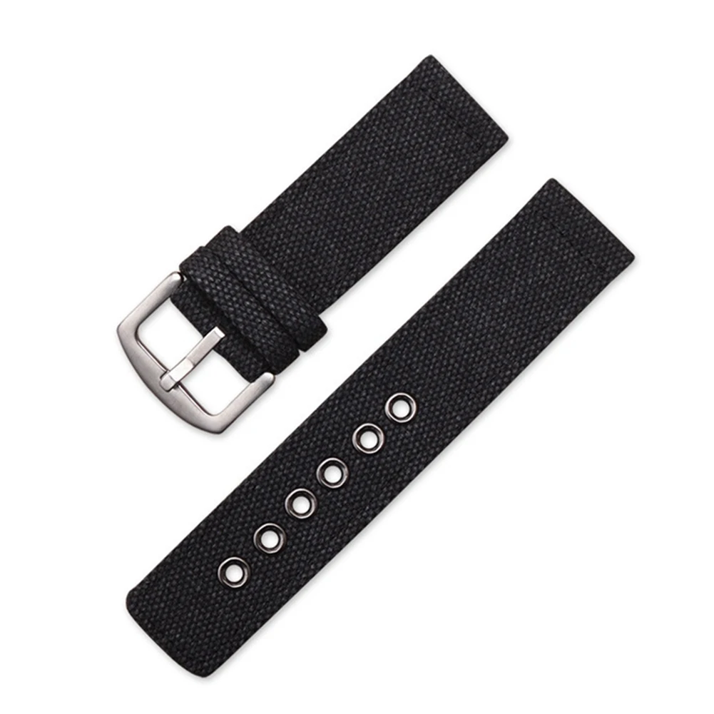 

Replacement Durable Decoration Camouflage Pattern Portable Practical Delicate Wrist Adjustable Lightweight Canvas Watchband