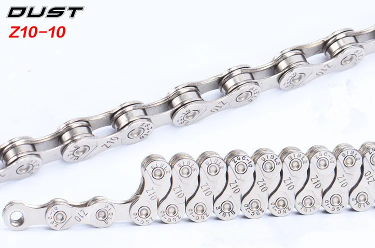 Perfect DUST High Quality Compatibility 6/7/8/9/10 speed Stainless Steel Chain 116 Section For Mountain Road Bicycle Cycling Chain 5