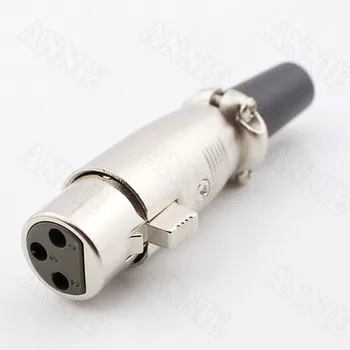 

10pcs/lot Microphone Plug 3 Pin XLR Socket Japanese Female Connector