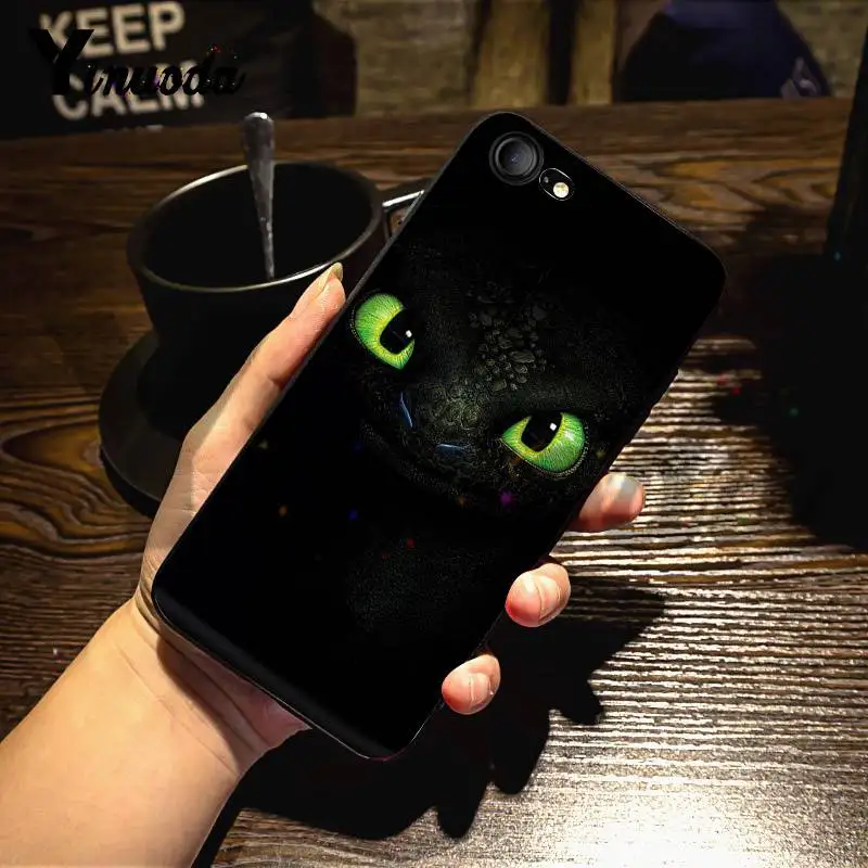 Yinuoda For iphone 7 6 X Case toothless How To Train Your Dragon Phone Accessories Case for iPhone 7 X 6 6S 8 Plus 5 XS XR