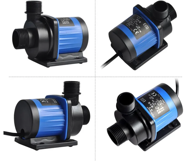 

1200l/h Aquarium Submersible Adjustable-flow Water Pump With Controller Frequency Conversion DC Pump Marine Nano Pond Foutain
