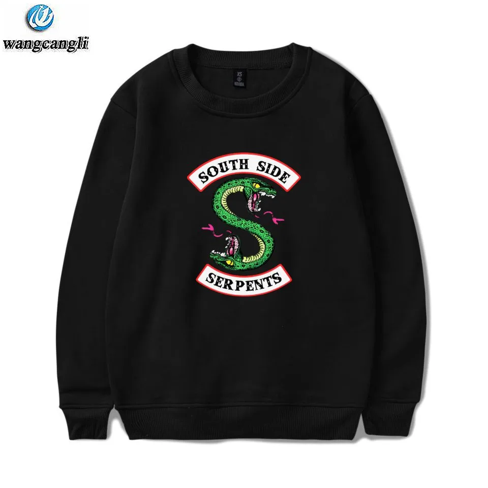 

Riverdale Hoodie Sweatshirt Men Women 2019 New Hot Sale Funny Hoodies Comfortable O-Neck Ladies Streetwear Tops Loose Tracksuit